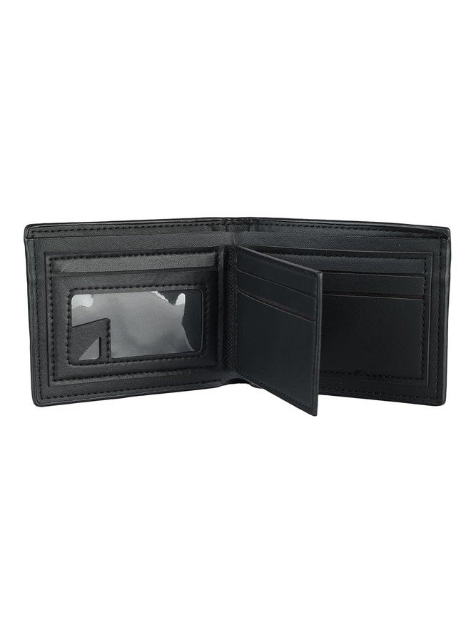 ZEVORA Men Travel, Trendy, Casual Black Leather Wallet (4 Card Slots) - Image 4